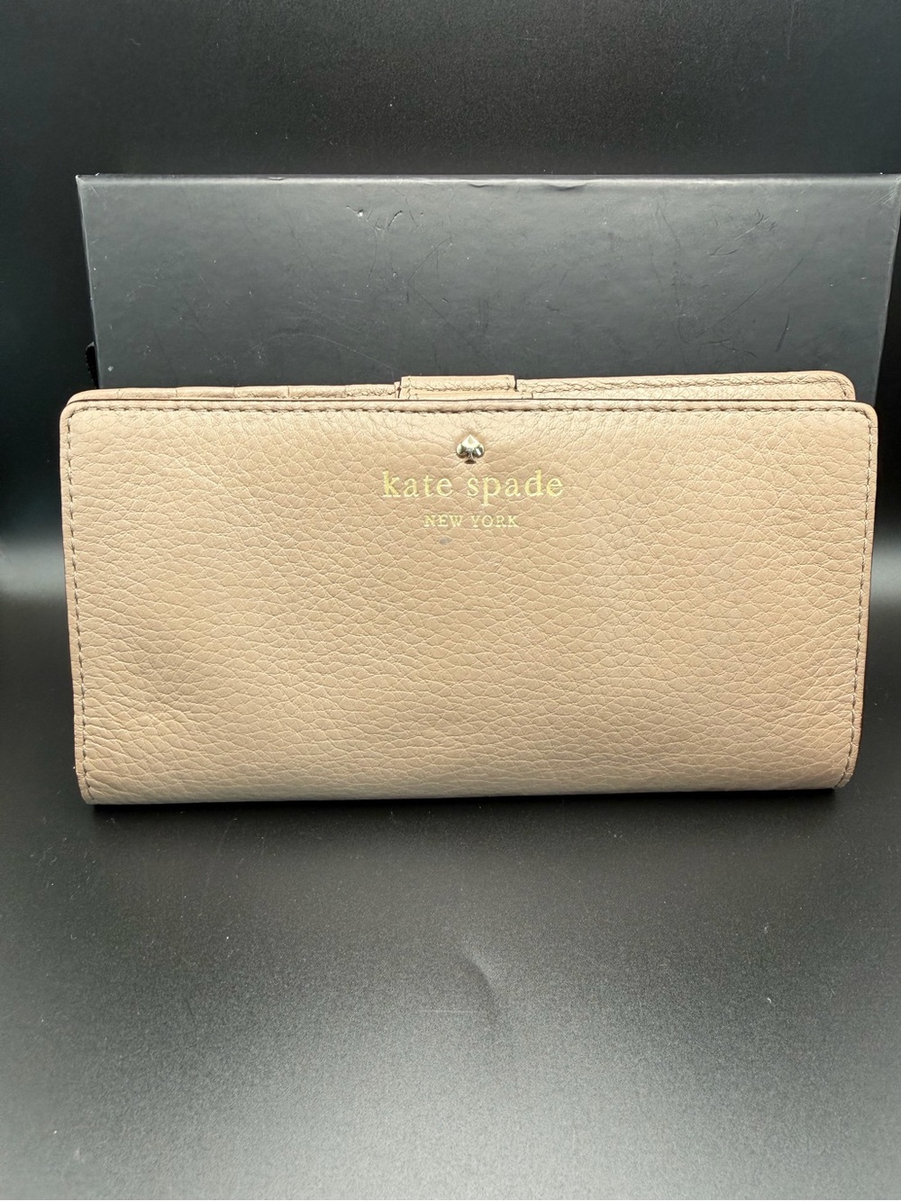 kate spade Blush Pebble Leather Continental Wallet
